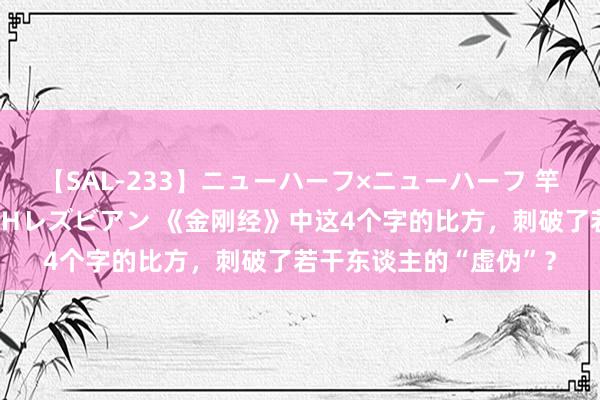 【SAL-233】ニューハーフ×ニューハーフ 竿有り同性愛まるごとNHレズビアン 《金刚经》中这4个字的比方，刺破了若干东谈主的“虚伪”？