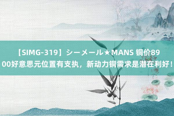 【SIMG-319】シーメール★MANS 铜价8900好意思元位置有支执，新动力铜需求是潜在利好！