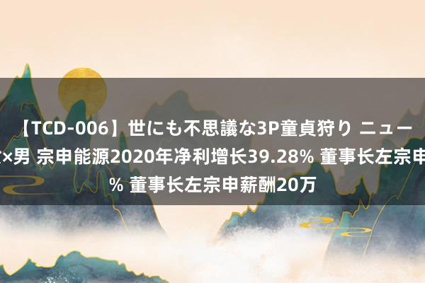 【TCD-006】世にも不思議な3P童貞狩り ニューハーフ×女×男 宗申能源2020年净利增长39.28% 董事长左宗申薪酬20万